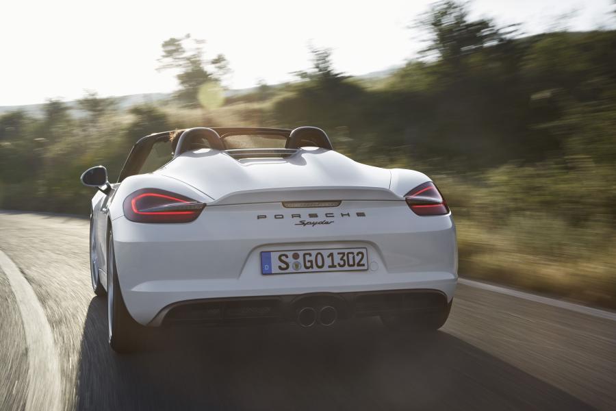  Porsche Boxster Spyder 2015 года  (фото 14 из 21)